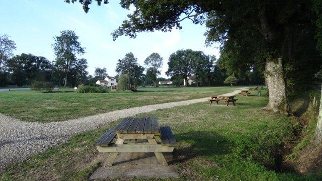 Parc et tables