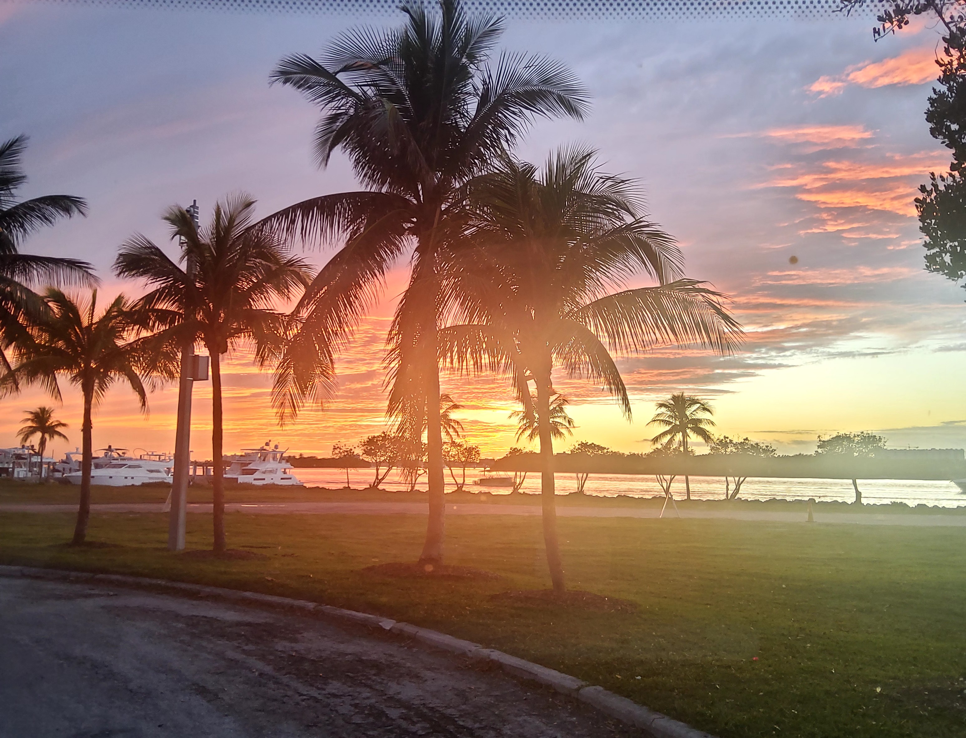 Que des beaux coucher de soleil