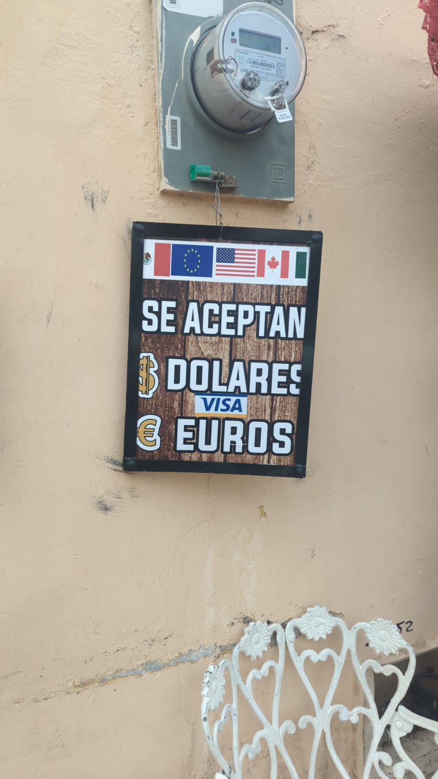 Dans certain endroits très touristique ou vont les français