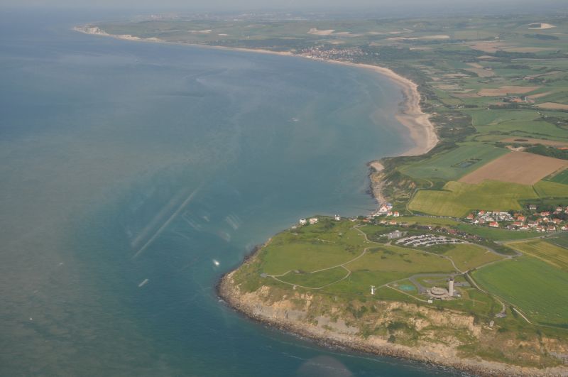 Cap Gris Nez et Cap Blanc Nez Baie de Wissant.JPG