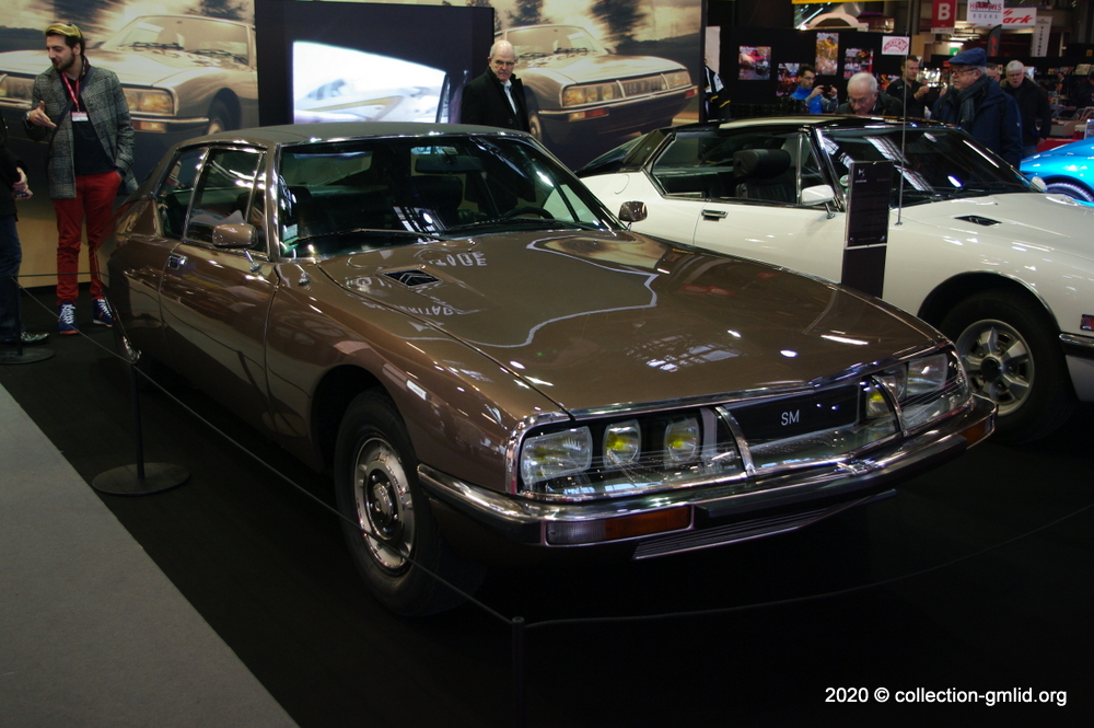 Et c'est aussi le 50° anniversaire d'une autre voiture mythique : "Sa Majesté, la SM", en voici quelques exemplaires