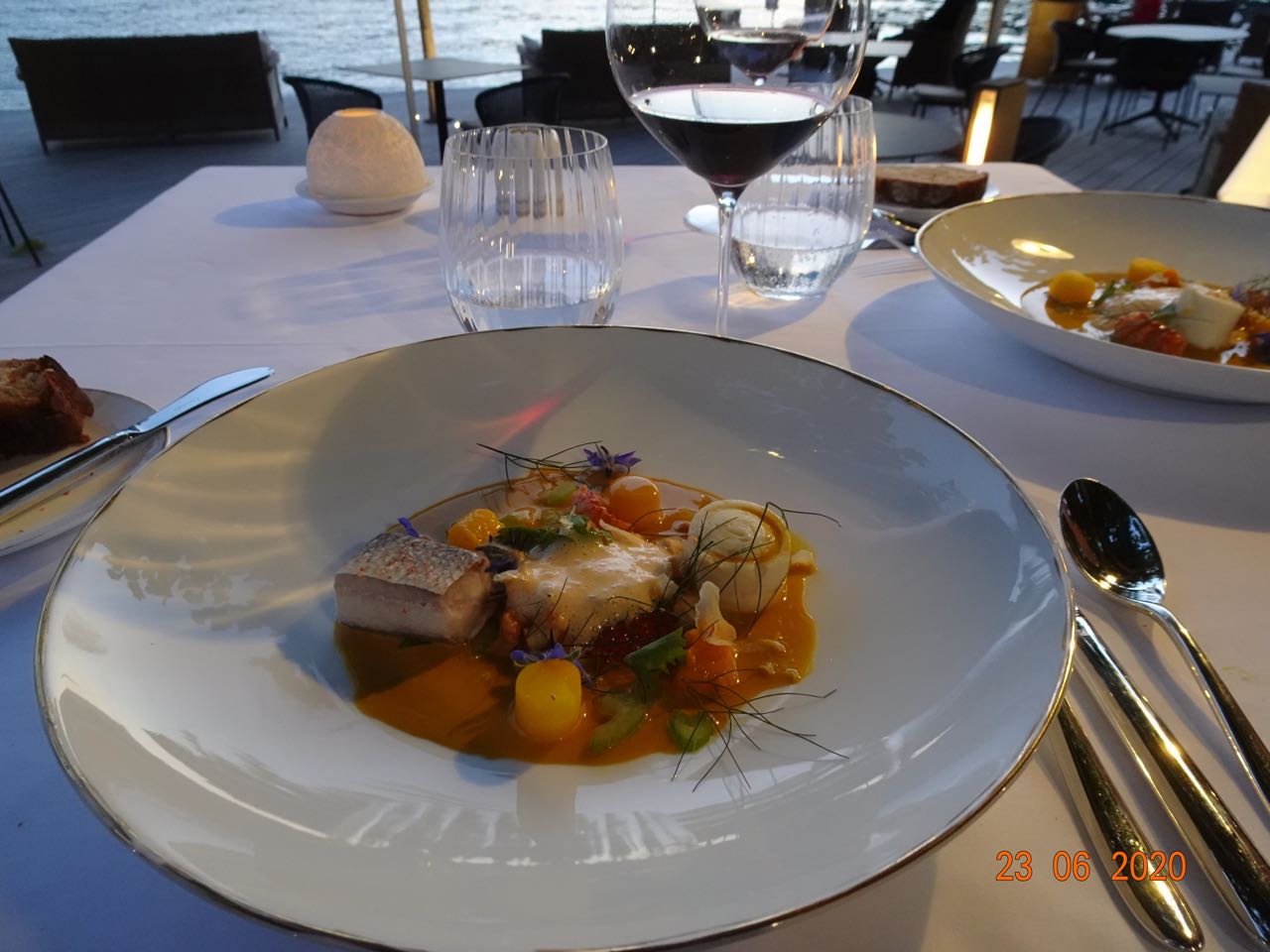 Poissons sauce écrevisses